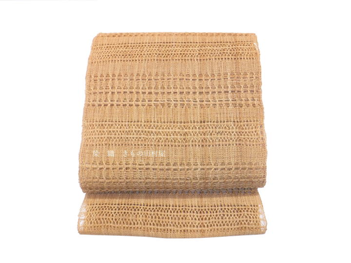 しな布 捩り織八寸名古屋帯 田村屋 