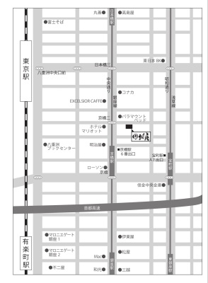 着物と帯の専門店　田村屋　地図