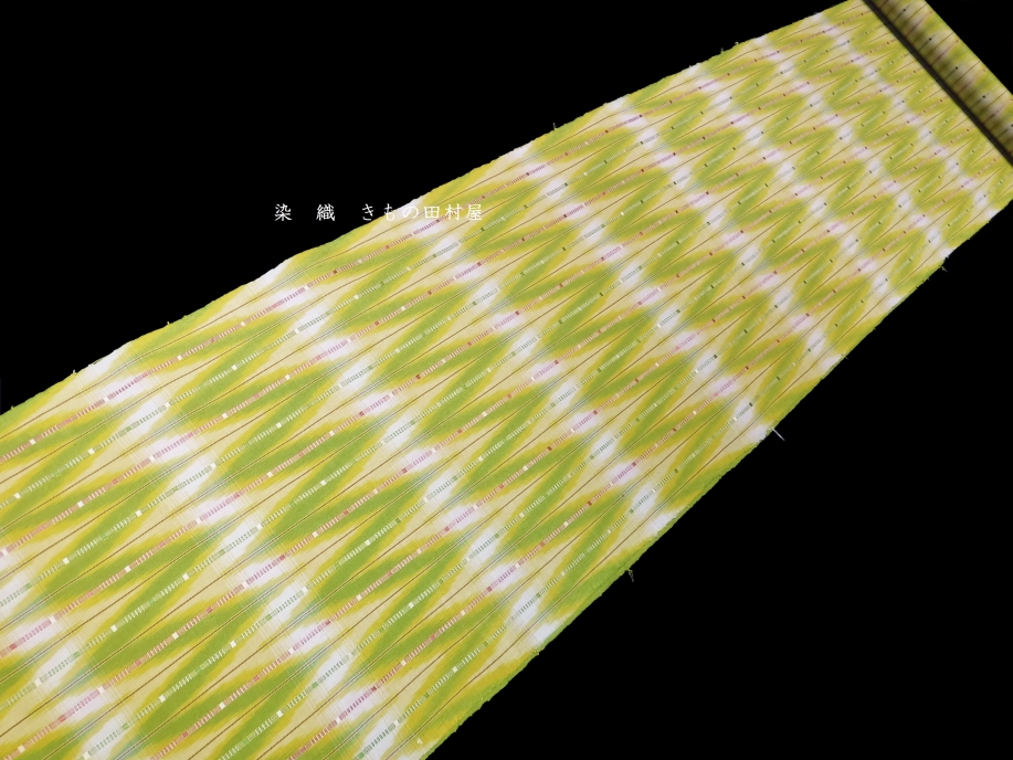 ajari様ご予約品名古屋帯国画会 会員池田リサ 作 